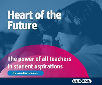 Heart of the Future short course for teachers Microcredential square