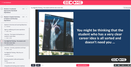 Screensht from Heart of the Future course